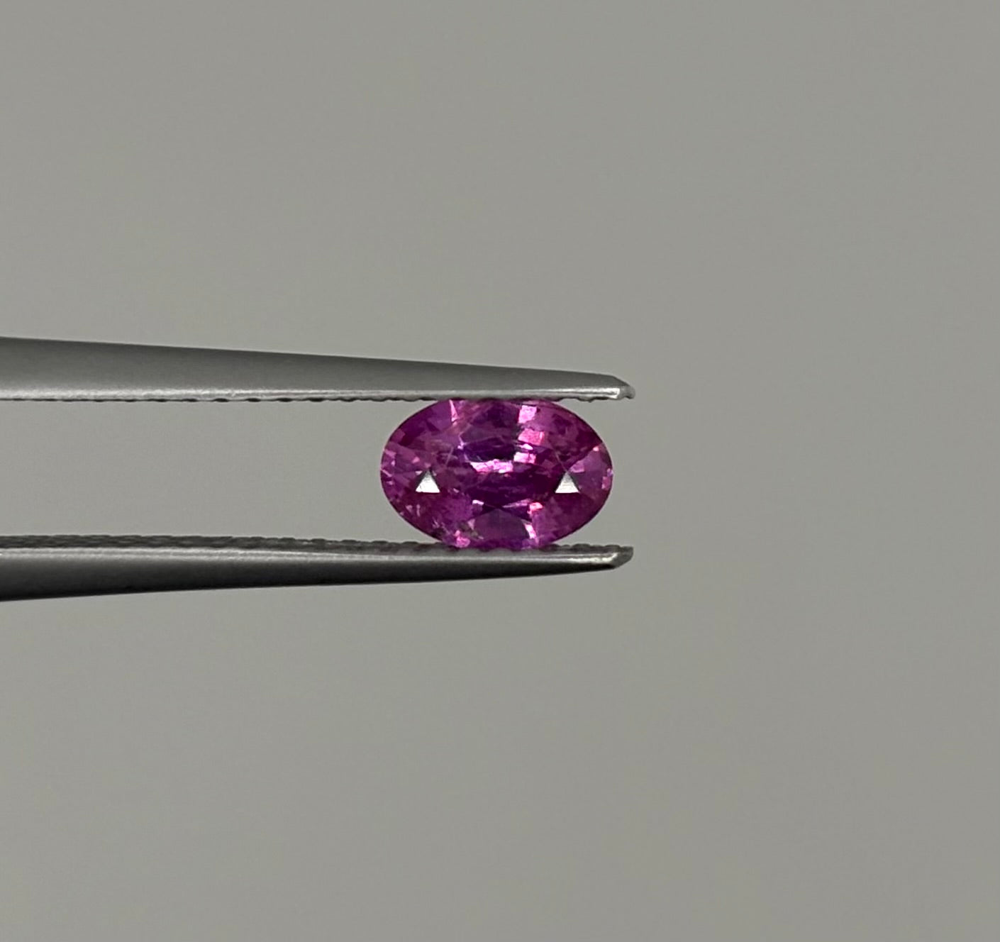 Saphir Rose non chauffé 0.57ct
