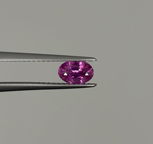 Saphir Rose non chauffé 0.57ct