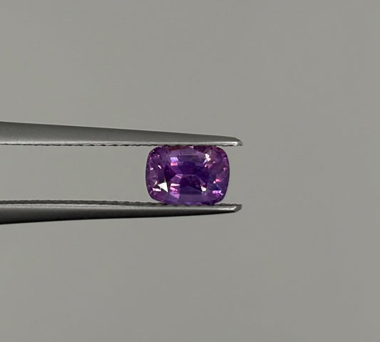 Saphir Violet non chauffé 0.96ct