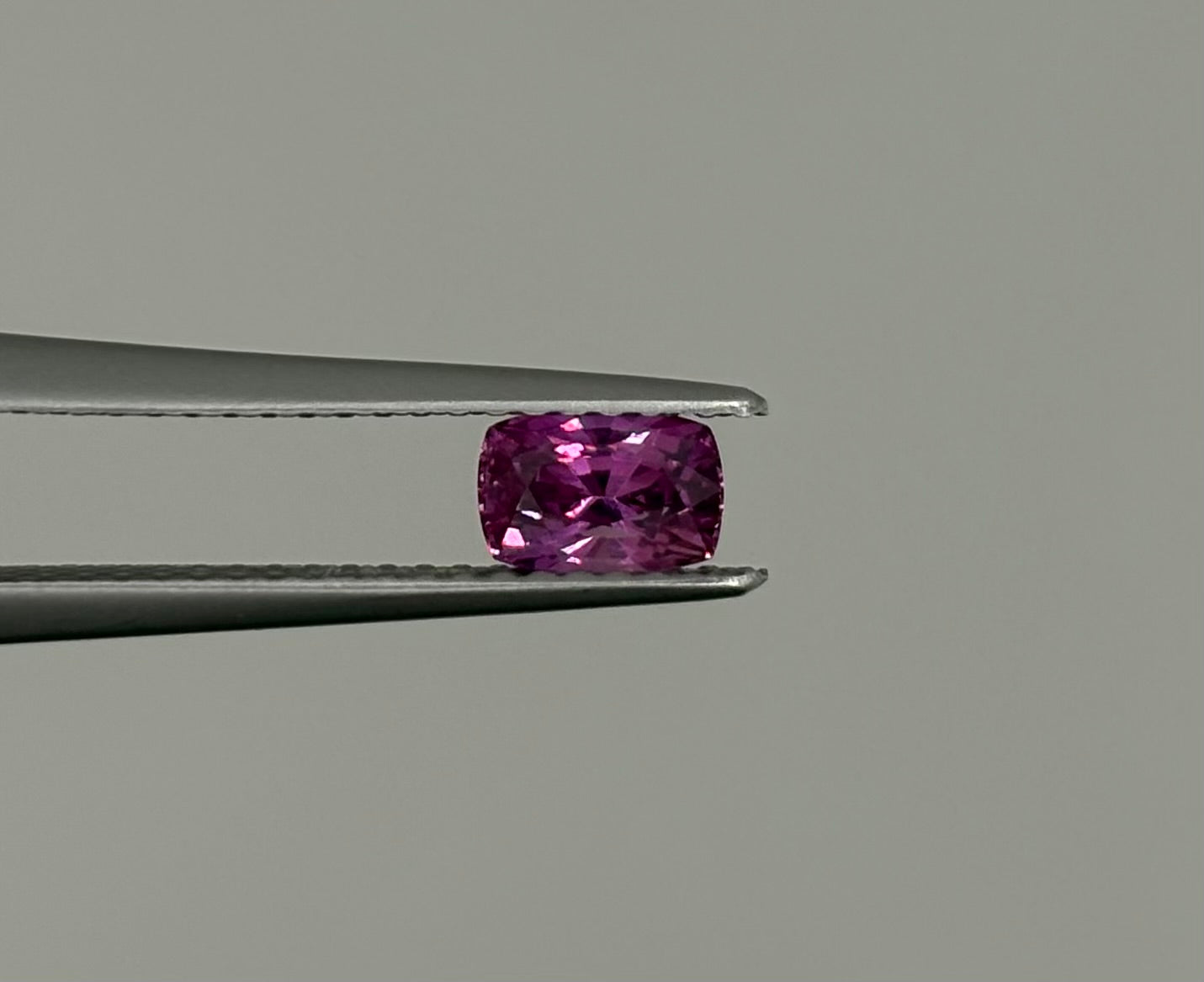 Saphir Rose non chauffé 0.66ct