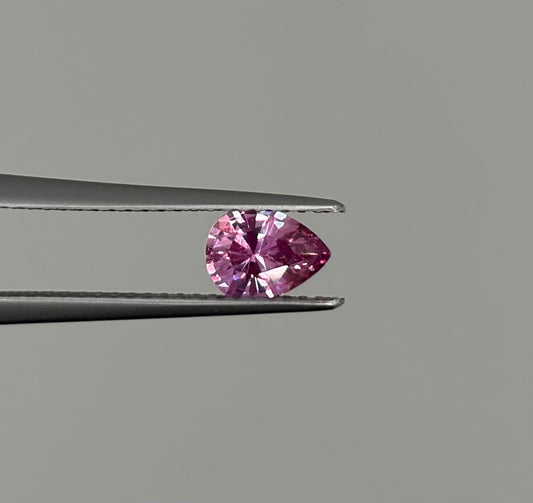 Saphir Rose non chauffé 0.77ct