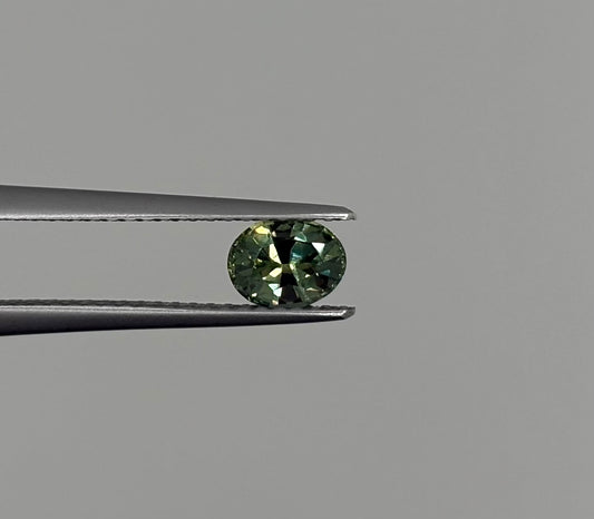Saphir Vert non chauffé 0.67ct