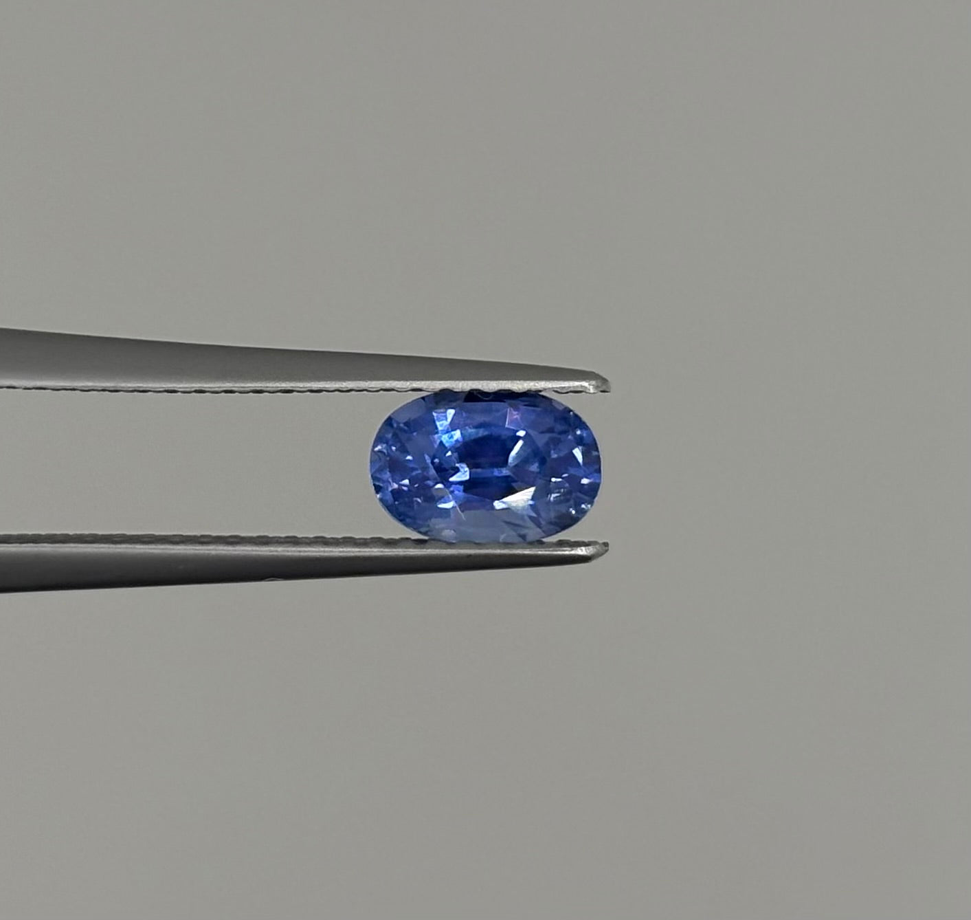 Saphir Bleu non chauffé 1.01ct