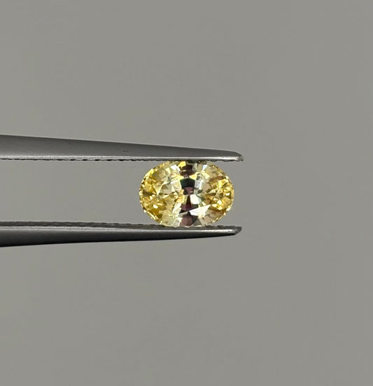 Saphir Jaune non chauffé 1.03ct
