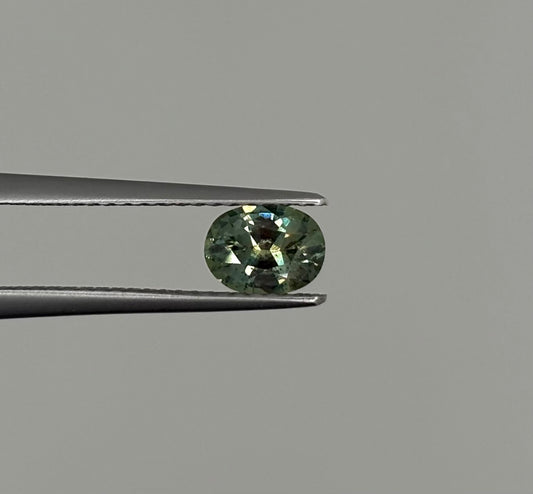 Saphir Vert non chauffé 0.78ct
