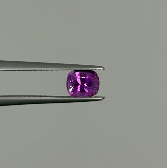 Saphir Rose non chauffé 0.75ct