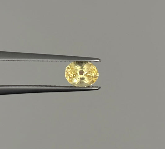 Saphir Jaune non chauffé 1.19ct