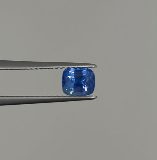 Saphir Bleu non chauffé 1.04ct