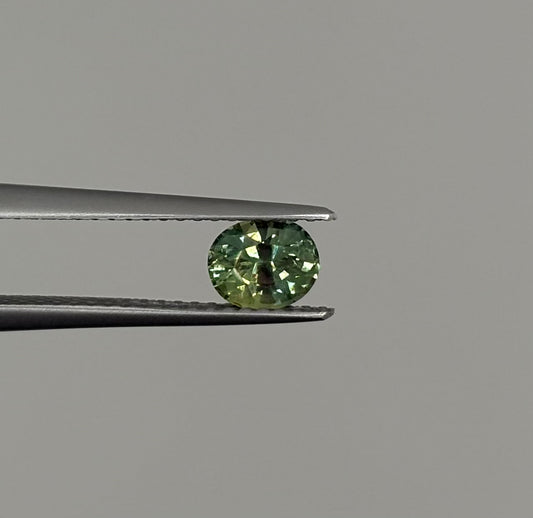 Saphir Vert non chauffé 0.71ct