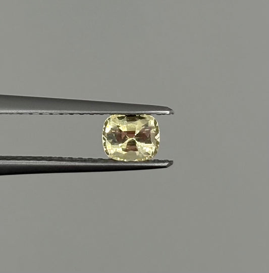 Saphir Jaune non chauffé 0.61ct